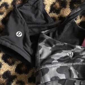 Two Lululemon Sports Bras